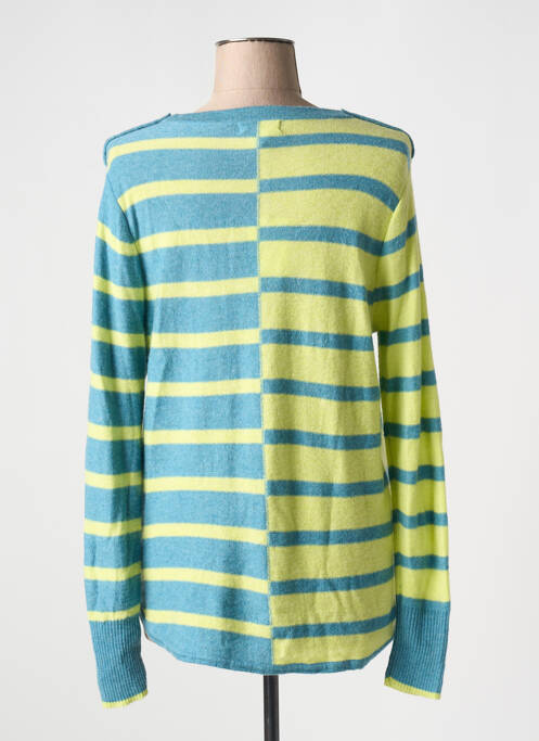 Pull col rond manches longues vert WHITE STUFF femme