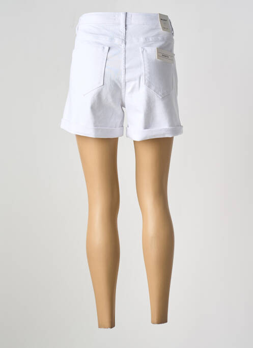 Short blanc NINA CARTER pour femme