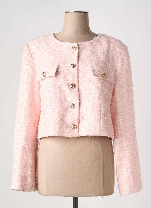 Veste casual rose CHOKLATE pour femme