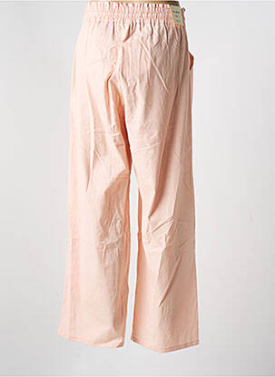 Pantalon large poches taille normale rose NINA CARTER femme