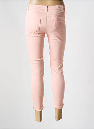 Jeans coupe slim stretch taille normale rose NINA CARTER femme