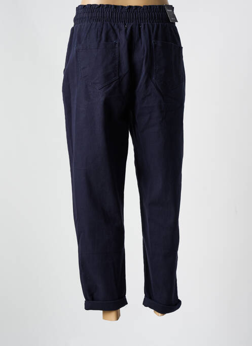 Pantalon 7/8 bleu NINA CARTER pour femme