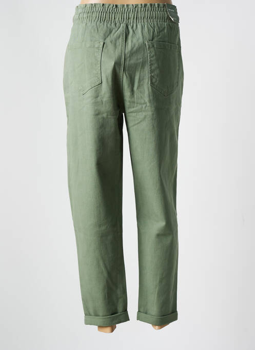 Pantalon 7/8 vert NINA CARTER pour femme