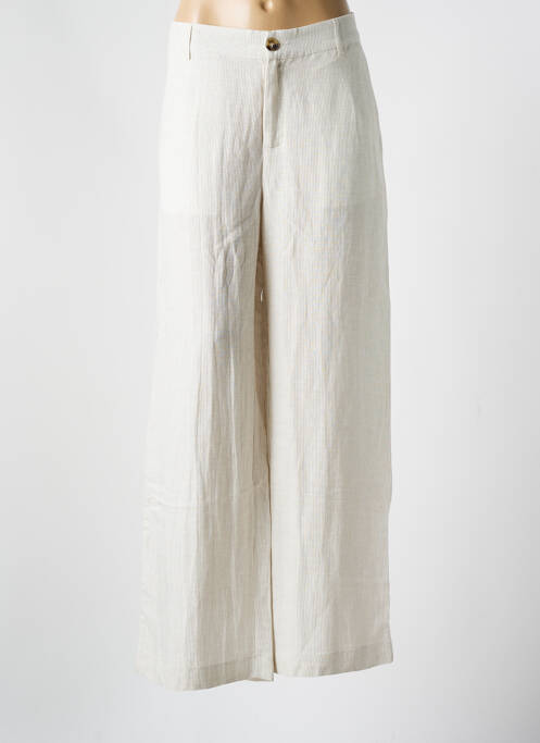 Pantalon large beige JC.SOPHIE pour femme