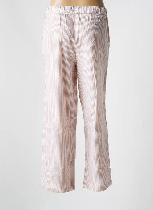 Pantalon large beige LILI & LALA pour femme