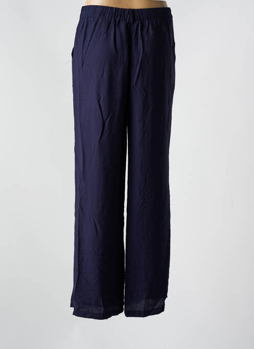 Pantalon large bleu LILI & LALA pour femme