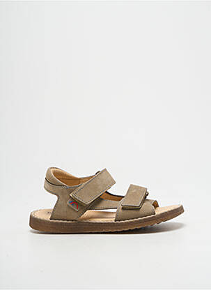 Sandales/nu pieds nubuck bout ouvert vert BELLAMY garçon
