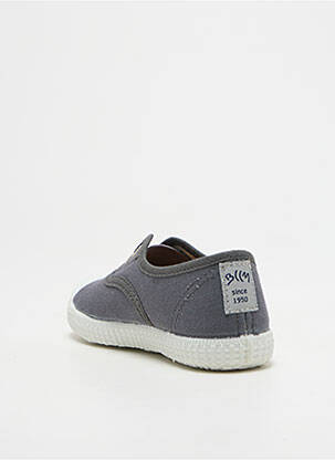 Slip ons bout rond bout rond gris BELLAMY garçon