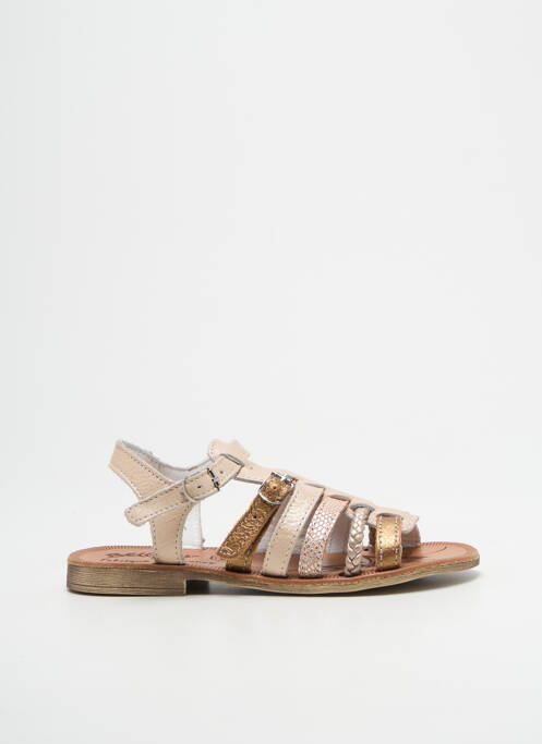 Sandales/Nu pieds or BELLAMY pour fille