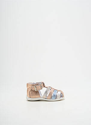 Sandales/nu pieds bout rond bout rond rose BELLAMY fille