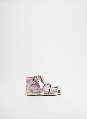 Sandales/nu pieds bout rond bout rond violet BELLAMY fille
