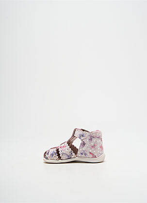 Sandales/nu pieds bout rond bout rond violet BELLAMY fille
