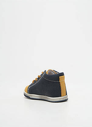 Bottillons fermeture lacets bout rond bleu BELLAMY garçon