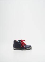 Bottillons fermeture lacets bleu BELLAMY garcon
