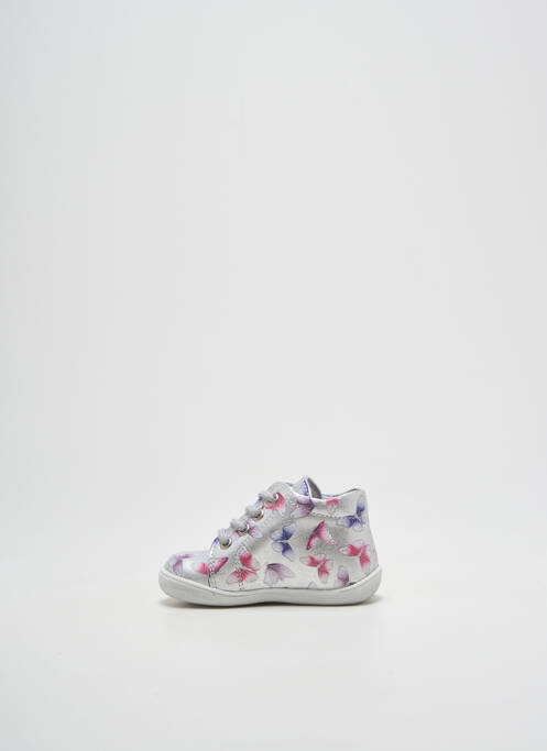 Bottillons argent BELLAMY pour fille