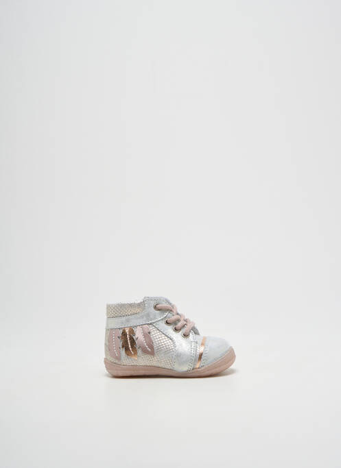 Bottillons argent BELLAMY pour fille