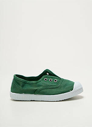 Slip ons bout rond bout rond vert CIENTA enfant