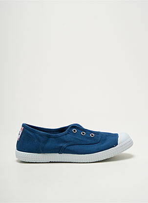 Slip ons bout rond bout rond bleu CIENTA enfant
