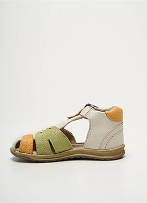 Sandales/nu pieds bout rond bout rond vert MOD8 garçon