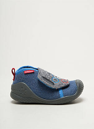 Chaussons/pantoufles bout rond bout rond bleu BIOMECANICS garçon