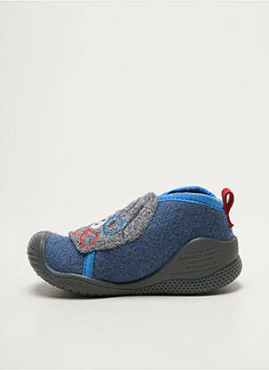 Chaussons/pantoufles bout rond bout rond bleu BIOMECANICS garçon