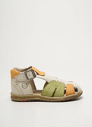Sandales/Nu pieds vert MOD8 pour garçon