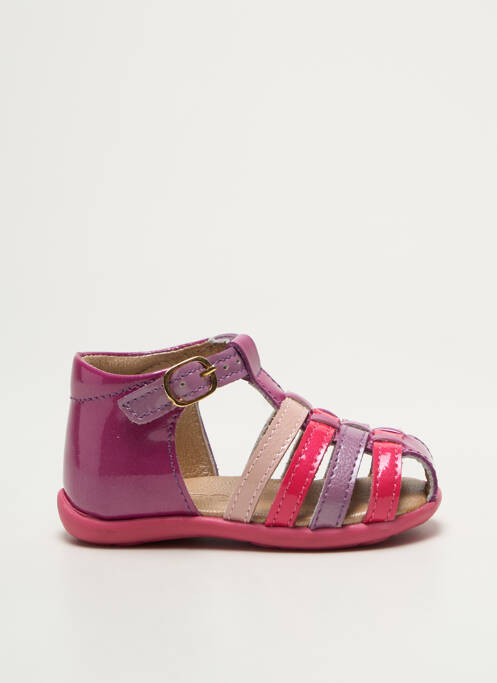 Sandales/Nu pieds violet MOD8 pour fille
