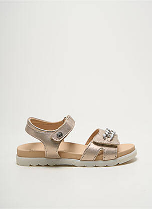 Sandales/nu pieds voute plantaire bout ouvert or NATURINO fille