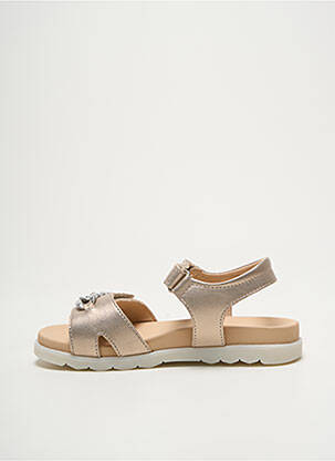 Sandales/nu pieds voute plantaire bout ouvert or NATURINO fille