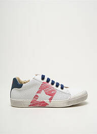 Baskets voute plantaire bout rond blanc NATURINO garcon
