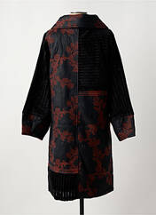 Manteau long rouge ZELTI pour femme seconde vue