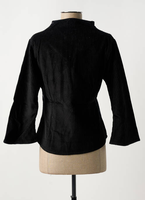 Veste casual noir NID D'ABEILLE pour femme