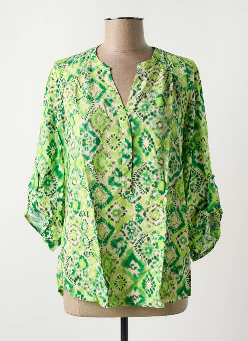 Blouse vert EMA BLUE'S pour femme