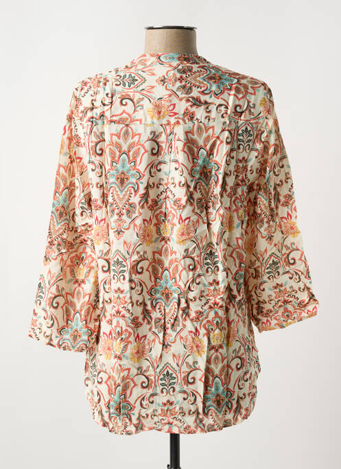 Blouse beige EMA BLUE'S pour femme