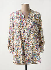 Blouse beige EMA BLUE'S pour femme seconde vue