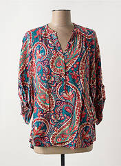 Blouse rouge EMA BLUE'S pour femme seconde vue