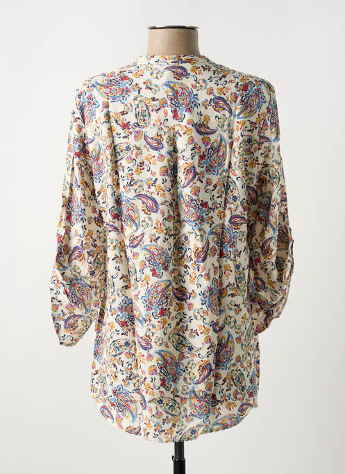 Blouse beige EMA BLUE'S pour femme