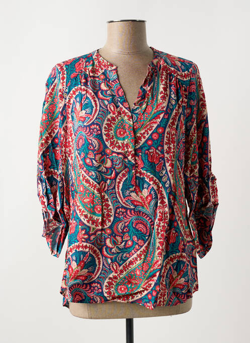 Blouse rouge EMA BLUE'S pour femme