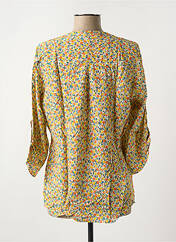 Blouse jaune EMA BLUE'S pour femme seconde vue
