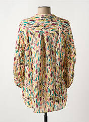 Blouse beige EMA BLUE'S pour femme seconde vue