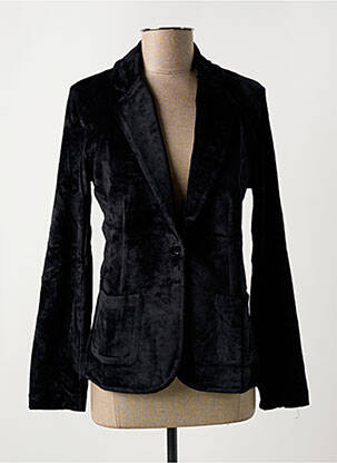 Blazer poches noir MAJESTIC FILATURES femme