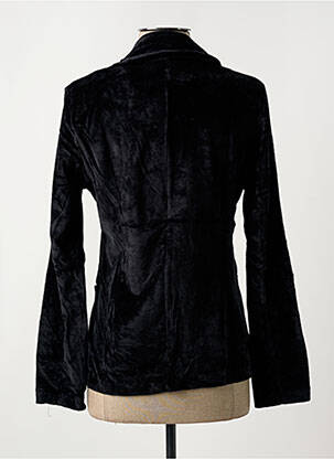 Blazer poches noir MAJESTIC FILATURES femme