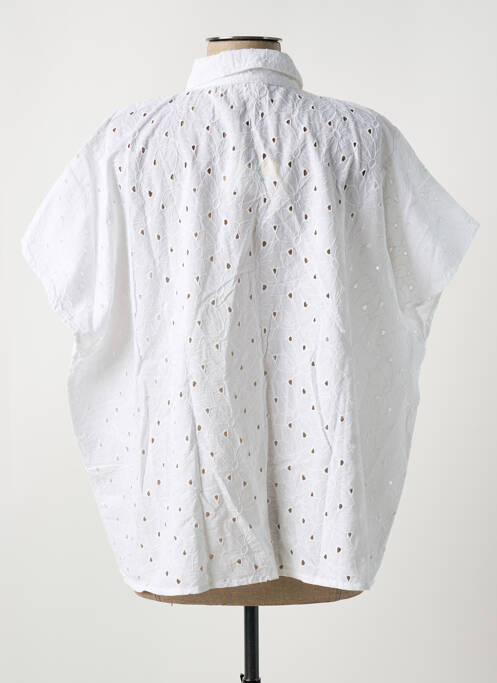 Chemisier blanc ANGE pour femme