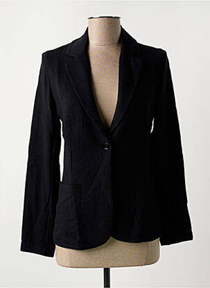Blazer poches noir MAJESTIC FILATURES femme