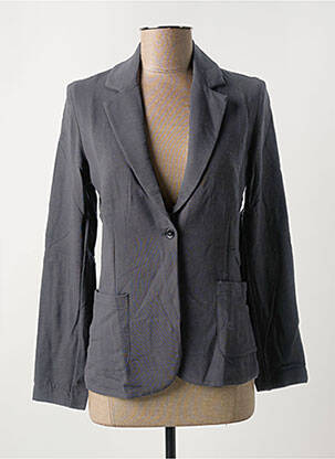 Blazer poches gris MAJESTIC FILATURES femme