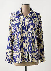 Chemisier bleu EMA BLUE'S pour femme seconde vue