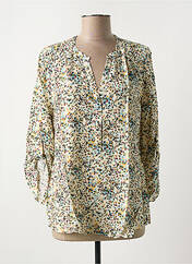 Blouse beige EMA BLUE'S pour femme seconde vue