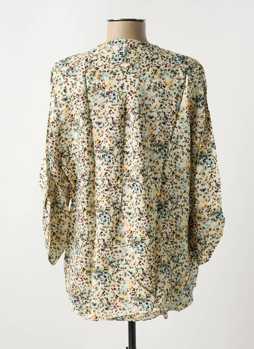 Blouse beige EMA BLUE'S pour femme