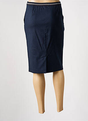 Jupe mi-longue stretch bleu GERARD DAREL femme