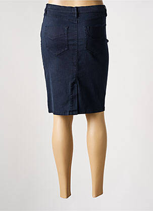 Jupe mi-longue stretch bleu MARELLA femme